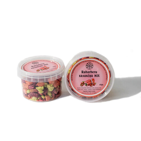 Rabarberu kraukšķu MIX