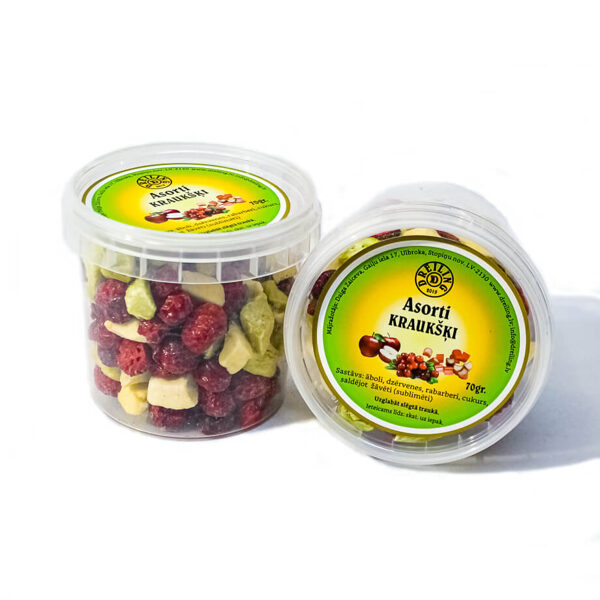 Zaļie kraukšķu asorti